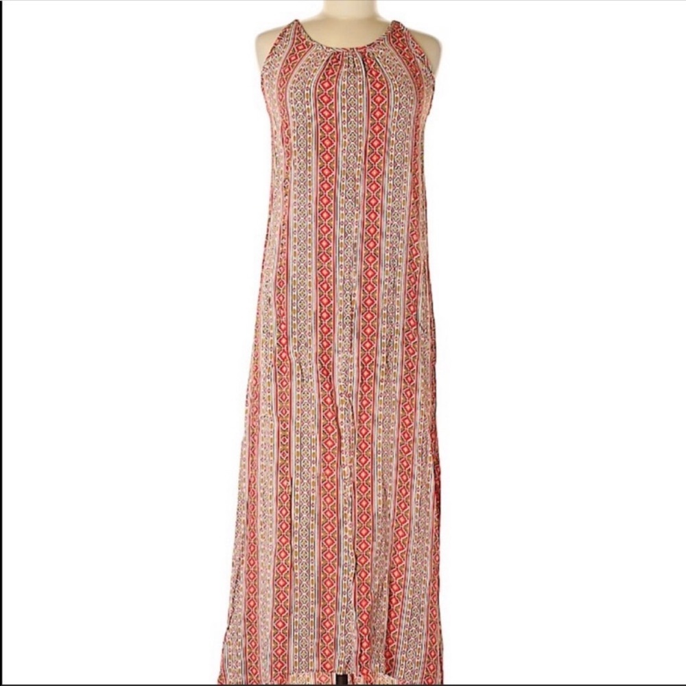 Flynn Skye Printed Maci Dress Open Back